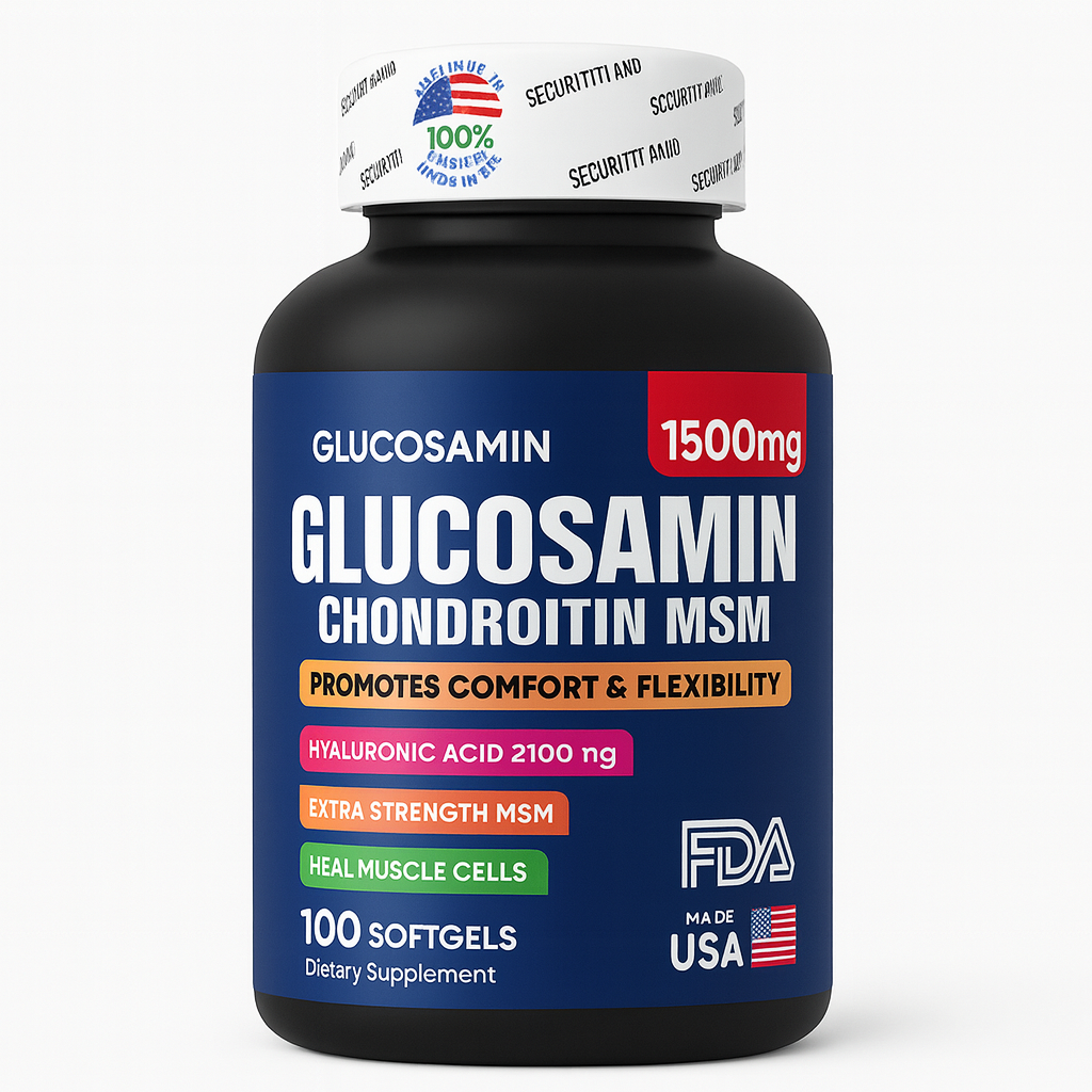 Glucosamina Chondroitin 1500mg X100 Capsulas Natural