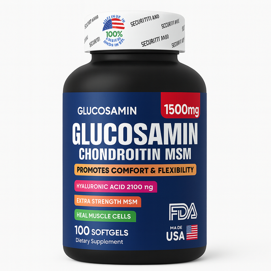 Glucosamina Chondroitin 1500mg X100 Capsulas Natural